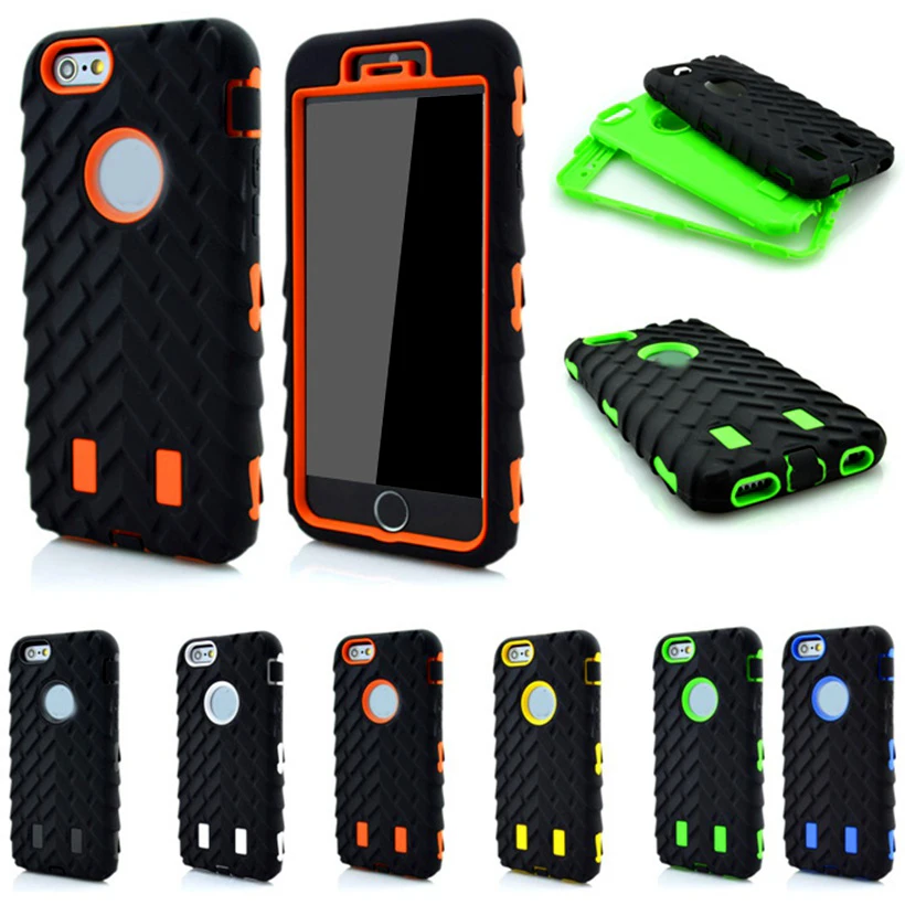 UTOPER Tire Type Dual Layer Phone Case For Apple iphone 6s Case Cover