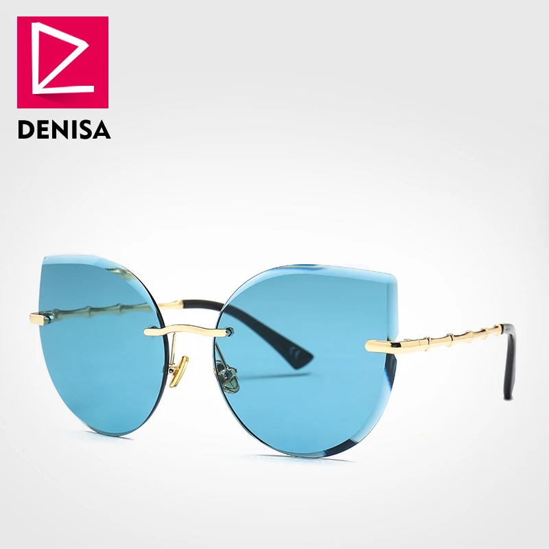 Солнцезащитные очки DENISA G23018 женские крутые модные кошачий глаз для вождения