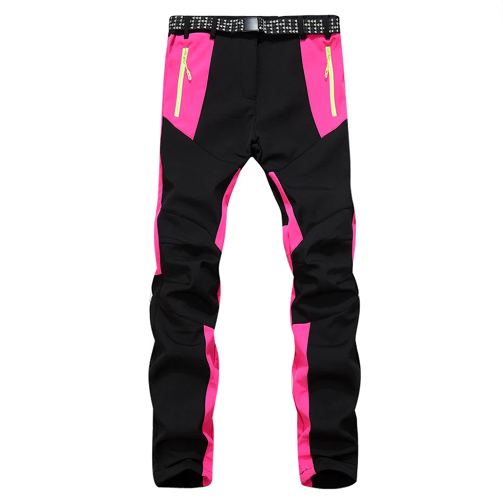 Impermeable mujeres Pantalones de senderismo acampar al aire libre trekking Soft Conchas Pantalones de ciclismo viento Correr escalada elástica Pantalones Impermeable mujeres Pantalones de senderismo acampar al aire libre trekking Soft Conchas Pantalones de ciclismo viento Correr escalada elástica Pantalones