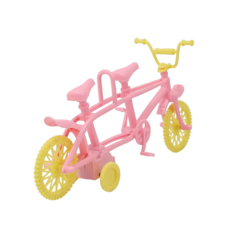 ZWSISU Кукла 4 стиля велосипеды Красный Желтый Синий Смешанные цвета открытый вечерние аксессуары для Барби Кен кукольный домик игрушка для девочек