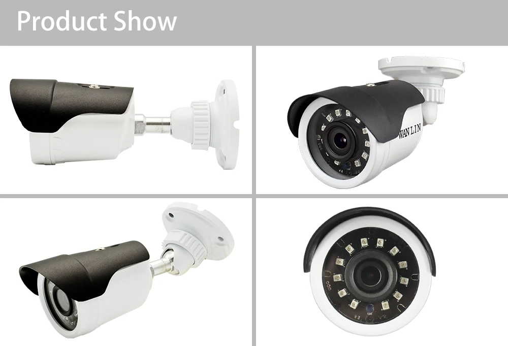 WAN LIN 2.0MP sony IMX323 1080P AHD камера видеонаблюдения Водонепроницаемая камера видеонаблюдения 12 шт. SMD светодиодный 20 метров ночного видения