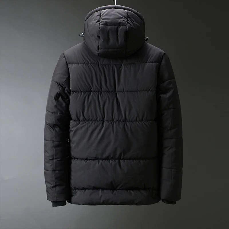 YIHUAHOO зимняя мужская куртка 6XL 7XL 8XL толстая теплая парка повседневная