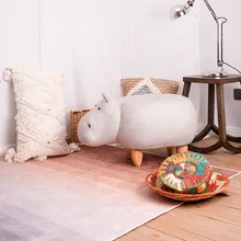 INS Nordic простой градиентный цвет бархатистый коврик прикроватный одеяло дверной коврик открытый молитвенный салон домашний пол коврик нескользящий коврик