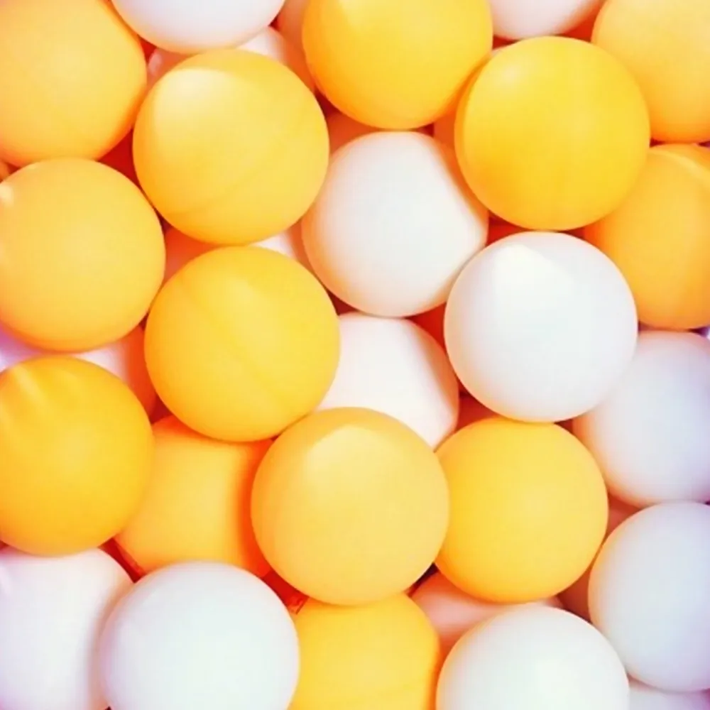 60 шт. FANGCAN 3-Star целлулоид пинг-понга мяч оранжевый и белый Цвет доступны
