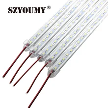 SZYOUMY 1,5 м DC 12 В 108 светодиодный/шт SMD 5730 светодиодный жесткий светильник для светодиодной ленты Водонепроницаемый+ алюминиевый+ чехол