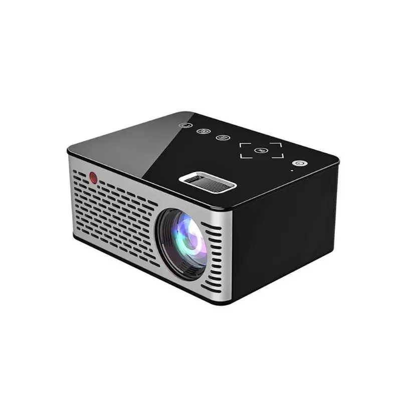 T200 портативный мини проектор lcd HD карманный HDMI USB AV Домашний кинотеатр видео Beamer EU/US Plug портативный Семейный кинотеатр система