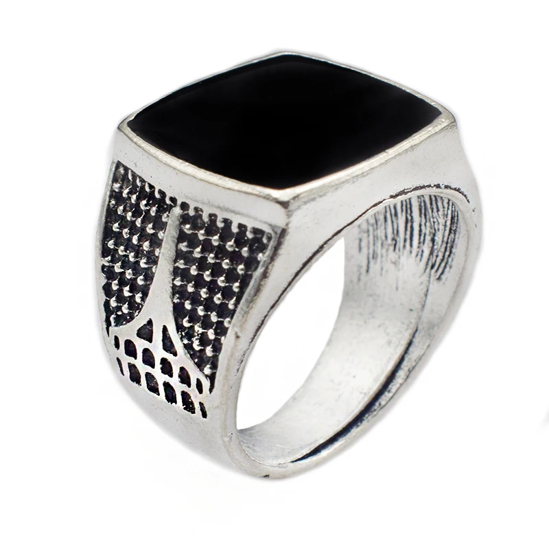 

Silver Plated Vintage Rings for Women Zinc Alloy Engagement Wedding Rings Statement Couple Rings for Women Fashion Jewelry