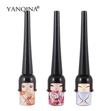 1 шт. Новинка por макияж глаз быстросохнущая крутая Черная Подводка для глаз Жесткая и мягкая жидкая Водонепроницаемая подводка для глаз Подводка для глаз макияж