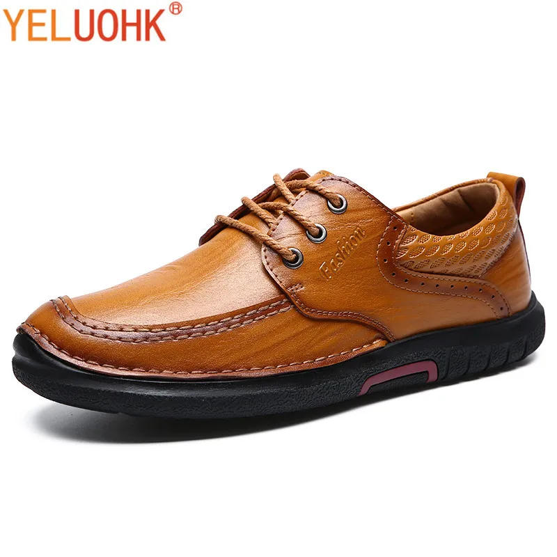 Winter Shoes Men Lace Up Autumn Men Shoes Casual High Quality Men