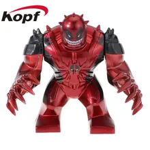 20 шт. PG1812 Супергерои Мстители Фигурки Веном дикого Дэдпула Росомаха д-р багмен Кирпичи Строительные блоки Детские Подарочные игрушки