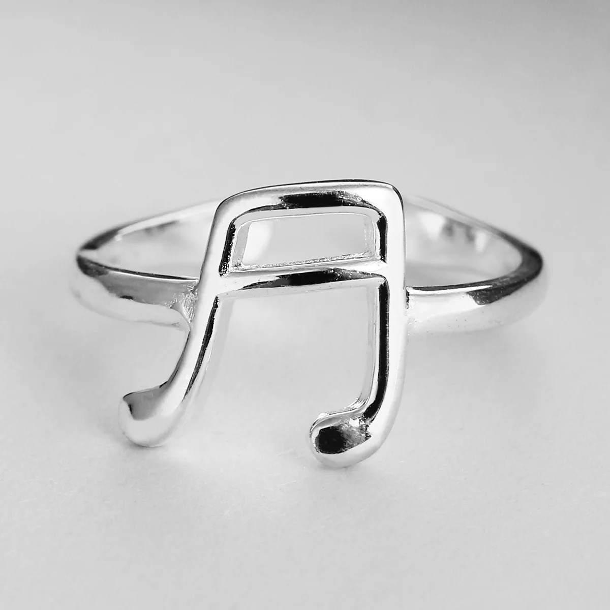 Унисекс Открытый регулируемый музыкальный дизайн нот палец кольцо шарнир кольцо модный простой стиль манжета кольцо
