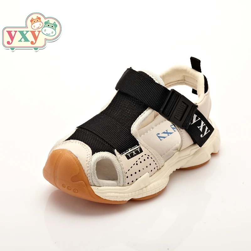 

YXY brand summer Genuine Pig leather baby boys girls prewalkers anti-slip hook&loop dirty proof sandals high quality shoes