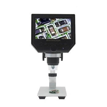 

G600 4.3" LCD Digital Microscope LED Zoom 1-600X 3.6MP HD Camera Video Recorder