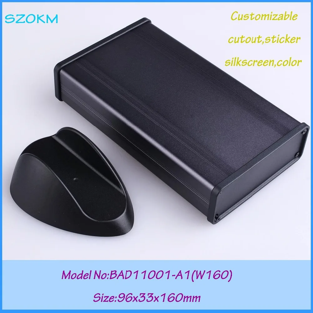 

10 pcs/lot 2014 New electronics aluminum enclosure material pcb circuit board aluminum material enclosure