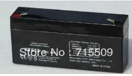 

free ship 6V 3.2AH lead acid battery valve regulated rechargeable battery