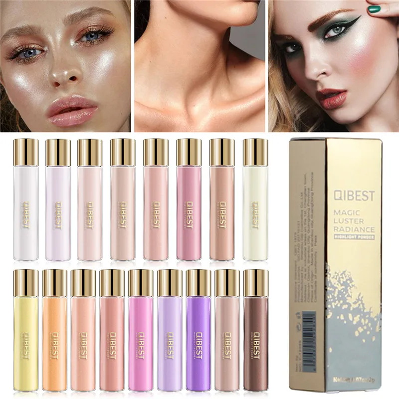 

Highlighter Makeup Shimmer Powder Highlighter Palette Base Illuminator Highlight Face Contour Golden Bronzer Glow Kit#291668