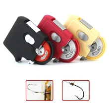 Портативный Электрический автоматический рыболовный крючок ярусная машина рыболовные аксессуары связать быстро рыболовные крючки инструмент связывания узлов устройство