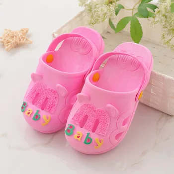 

Children Slippers for Girls Boys Summer Beach Shoes Sandals Kids Flip Flop Home Animal Baby Garden Shoes Casual Non-slip Flat