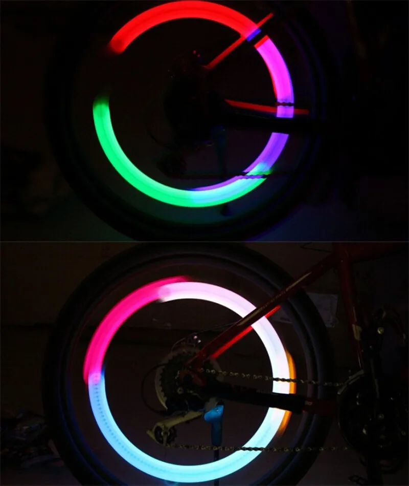 Perfect 2pcs Cycling Warning Safety Spoke LED Wheel Valve Stem Cap Tire Motion Neon Light Lamp For Bike Bicycle Car Motorcycle 0 Perfect 2pcs Cycling Warning Safety Spoke LED Wheel Valve Stem Cap Tire Motion Neon Light Lamp For Bike Bicycle Car Motorcycle 0