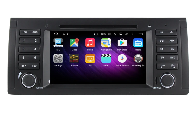 Discount 2 GB RAM Android 7.1.2 Car DVD Player for BMW E46 M3 with Canbus Wifi GPS BT Radio 8GB free Map card 3