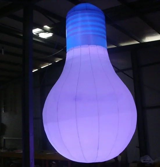 inflatable lighted bulb