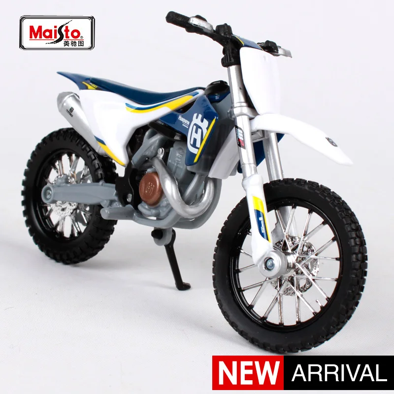 Maisto 1:18 Husqvarna FC 450 синий белый мотоцикл литье под давлением охлаждающая модель мотоцикла подарок мотоцикл для сбора 16909