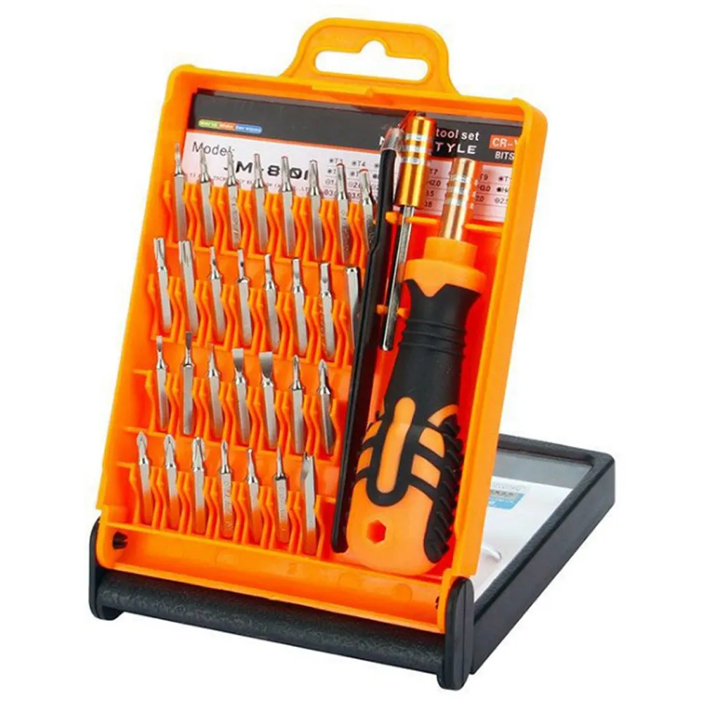 New 33 in 1 Multifunction Magnetic Precision Screwdriver Bits Set Non-slip Screwdrivers Repair Tool Car Styling |