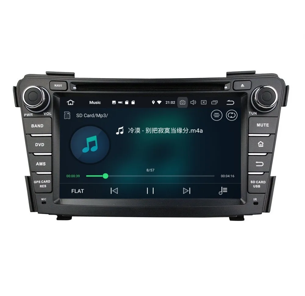 Flash Deal 7" Android 8.0 Car Stereo Radio DVD GPS Multimedia Navigation for Hyundai I40 2011-2016 4GB RAM Bluetooth WIFI Mirror-link 7