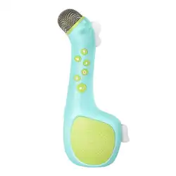 Портативный USB КТВ игрока Mic Динамик караоке микрофон Для детей игрушки Музыка микрофоны
