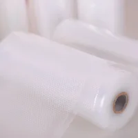 1 Roll Embossed Nylon Plastic Sleeve Bag Retail Heat Seal Vacuum Packaging Food Saving Storage Poly Bag For Meat Beef Freeze Bag 1