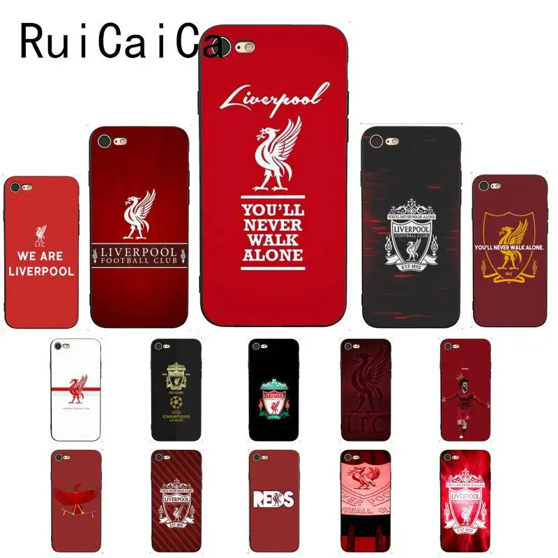 

Ruicaica Liverpool Smart football Coque Shell Phone Case for iPhone X XS MAX 6 6S 7 7plus 8 8Plus 5 5S XR