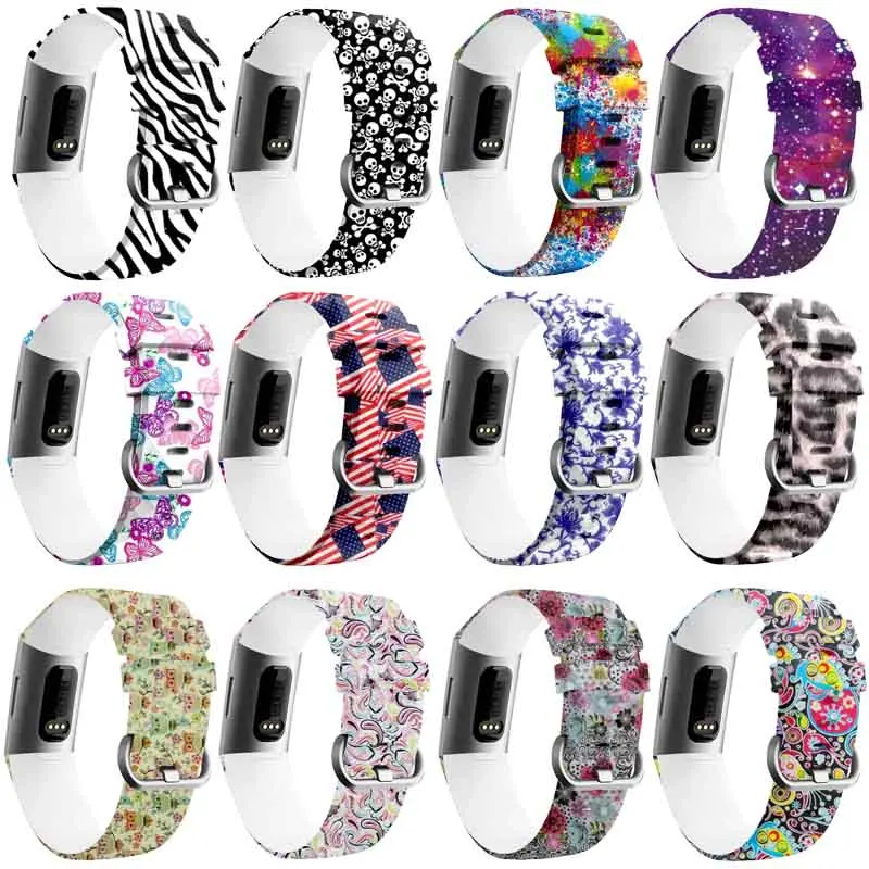 

Fashion Wrist Strap for Fitbit Charge 3 Fitness Bracelet Correa for Fit bit Charge3 Sports Watch Wristband Smart Accessories