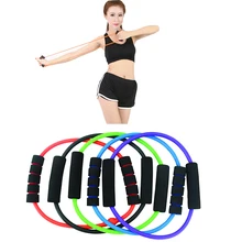 Эспандеры для фитнеса трубка для йоги тренажерного зала одежда для йоги петли для упражнений Йога, Пилатес, стрейч обучение