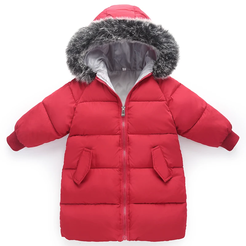 

2018 new cotton baby child down jacket cotton winter children's clothing girls warm coat boys coat