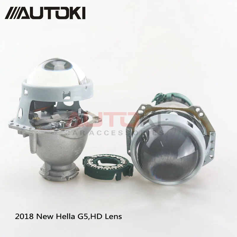 Autoki обновление Hella G5 Bi Xenon проектор HD покрытие линз 3,0 алюминиевая передняя фара стайлинга автомобилей Применение D1S D2S D3S D4 HID