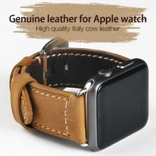 Retro New Design Watch Accessories Watchband For Apple Watch Bands 42mm Apple Watch Strap 38mm iWatch Bracelet Man for Gear S3