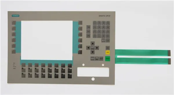 6AV3637-1LL00-0BX0 мембранная клавиатура 6AV3 637-1LL00-0BX0 для симматической панели OP37, мембранный переключатель, системы визуализации SIMATIC hmi клавиатуры