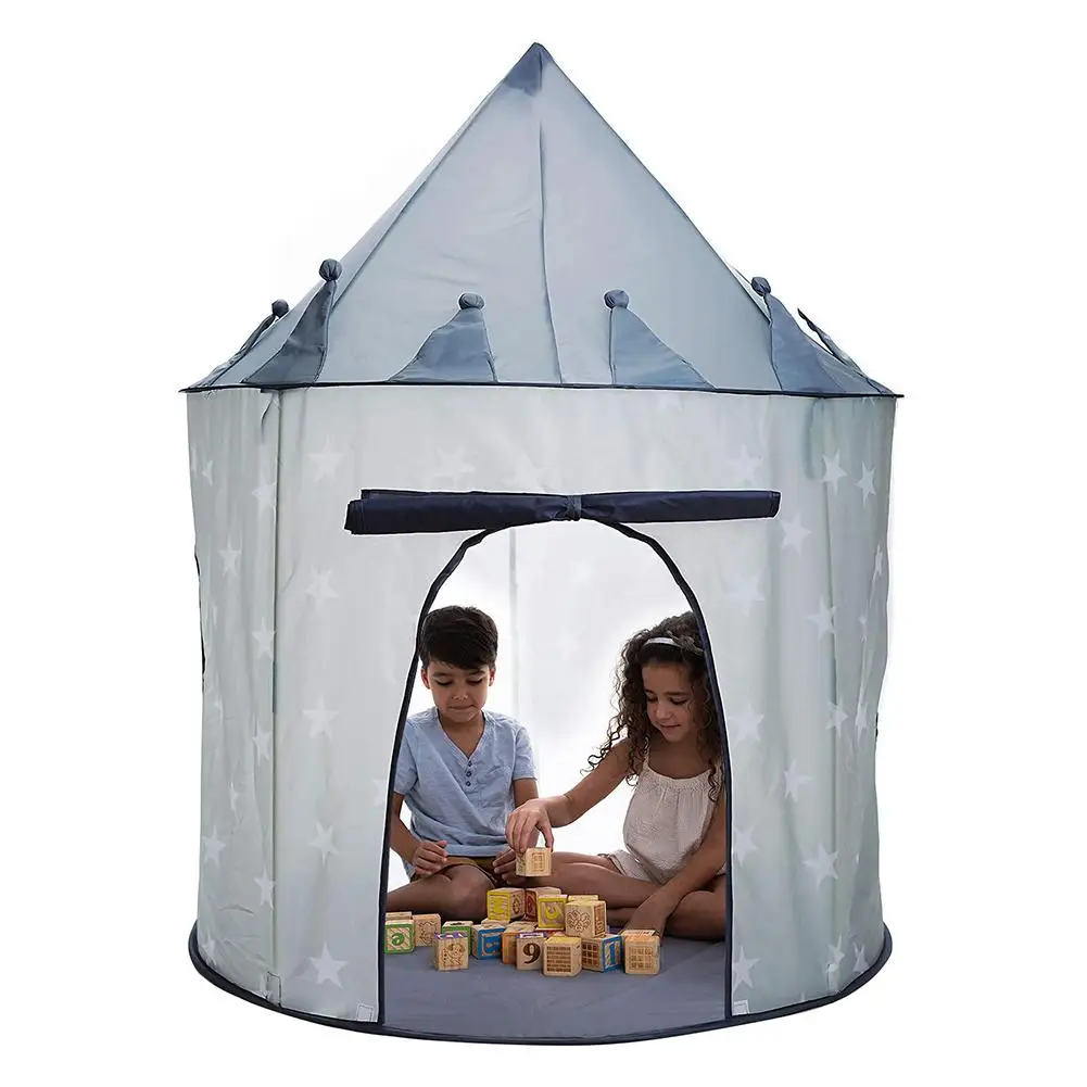

Foldable Indoor Children Kids Game Play Tent Yurt Castle Teepee Playhouse Toy Play Tent Baby Ball Pool for Children