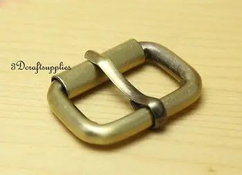 

belt buckle hardware roller pin buckle 3/4 inch anti bronze 10 pcs D48