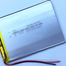 Полимерный литиевый аккумулятор 306080 2500 mah love landing PDA умный планшетный компьютер 3,7 v полимерный MP4 psp gps цифровая камера mp3, mp4