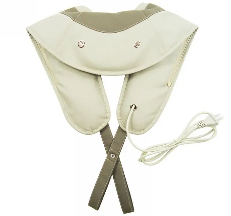 Tapping Vibrating Neck Shoulder Infrared Heating Massage Wrap Electronic Massager 20 kinds Massage Functions CE ROHS