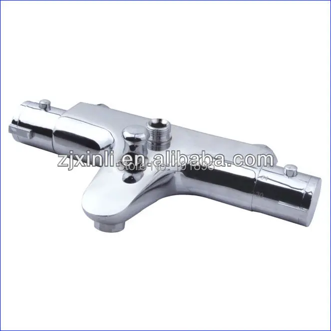 Retail Luxury Brass Thermostatic Bath Tap, France Probe