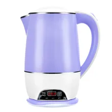 Электрический чайник бытовой большой объем для воды молочный порошок термостат интеллектуальная изоляция отключение питания интегрированный автоматический