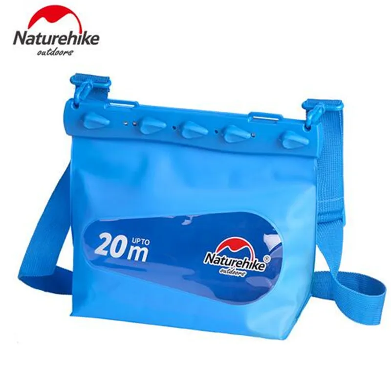 Naturehike bolsa impermeable del PVC Natación trekking río rafting drifting Surf bolsa Paquetes ventana transparente saco seco Naturehike bolsa impermeable del PVC Natación trekking río rafting drifting Surf bolsa Paquetes ventana transparente saco seco