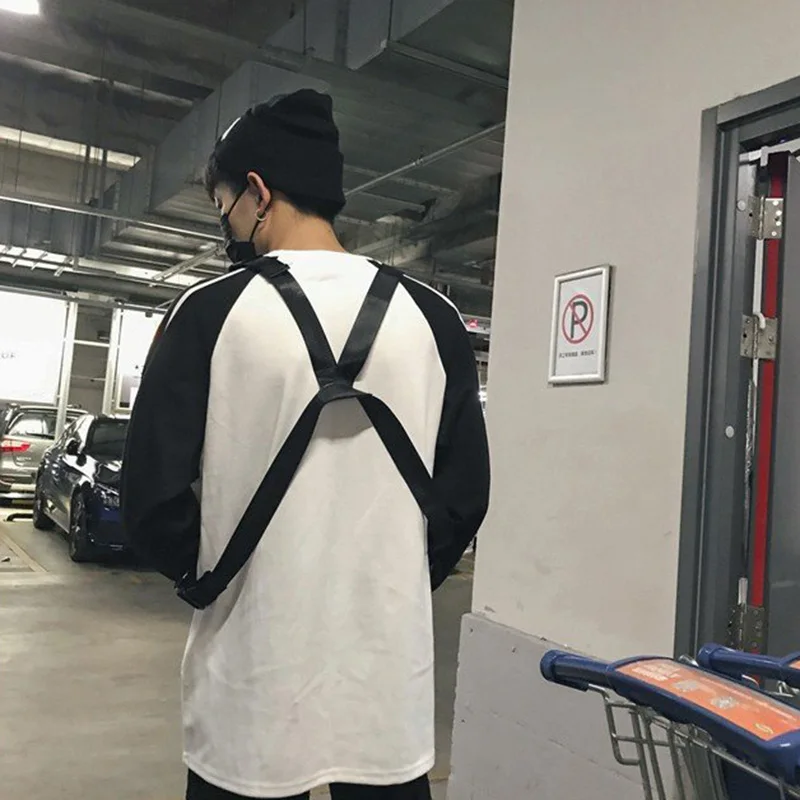 Hot Fashion Women Chest Bags INS Popular Outdoor Sport Waist Crossbody PUBG Female Bolsa Personality Unisex Shoulder Bag SS3498 (9)