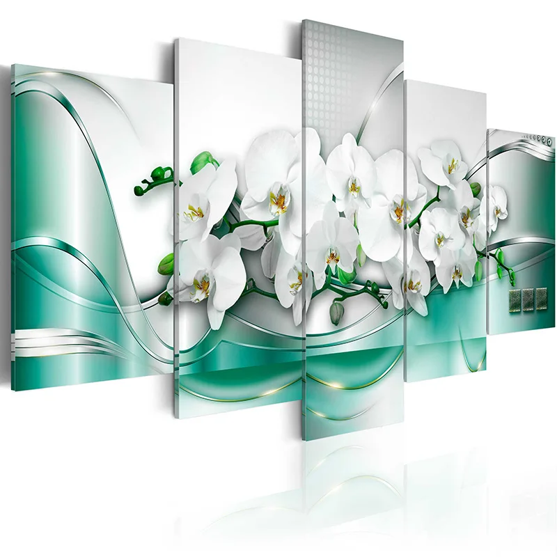

5 Panel Wall Pictures for Living Room Picture Print Painting On Canvas Wall Art Home Decor Living Room Canvas Print/PJMT-B (314)