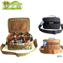 Dream Fishing 33x13x23 см Рыболовная Сумка 2000D нейлоновая рыболовная Катушка Сумка Bolsa Pesca водонепроницаемая защита для катушки инструмент снасти приманка