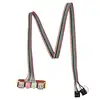 ALLOYSEED I/0 Audio Output Input Dual USB Front Panel Board Cable Wire for Computer PC Case Mainbox ► Photo 2/6