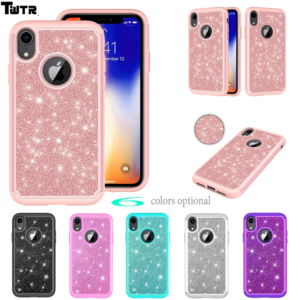 2018 для Apple IPhone 9G чехол iPhone9 Обложка iPhone 9 телефон 2 в 1 предмет + ТПУ блестки крышка 6
