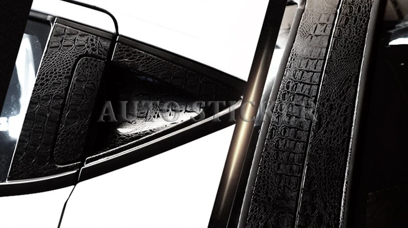 Crocodile Skin Car Vinyl Wraps 3